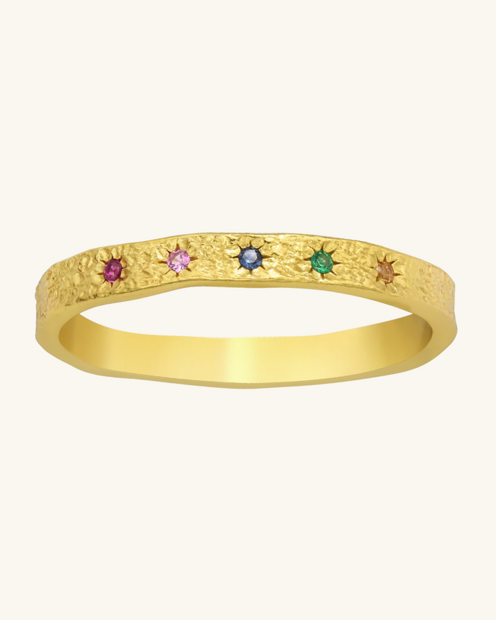 Anillo con Circones de Colores - Zazü