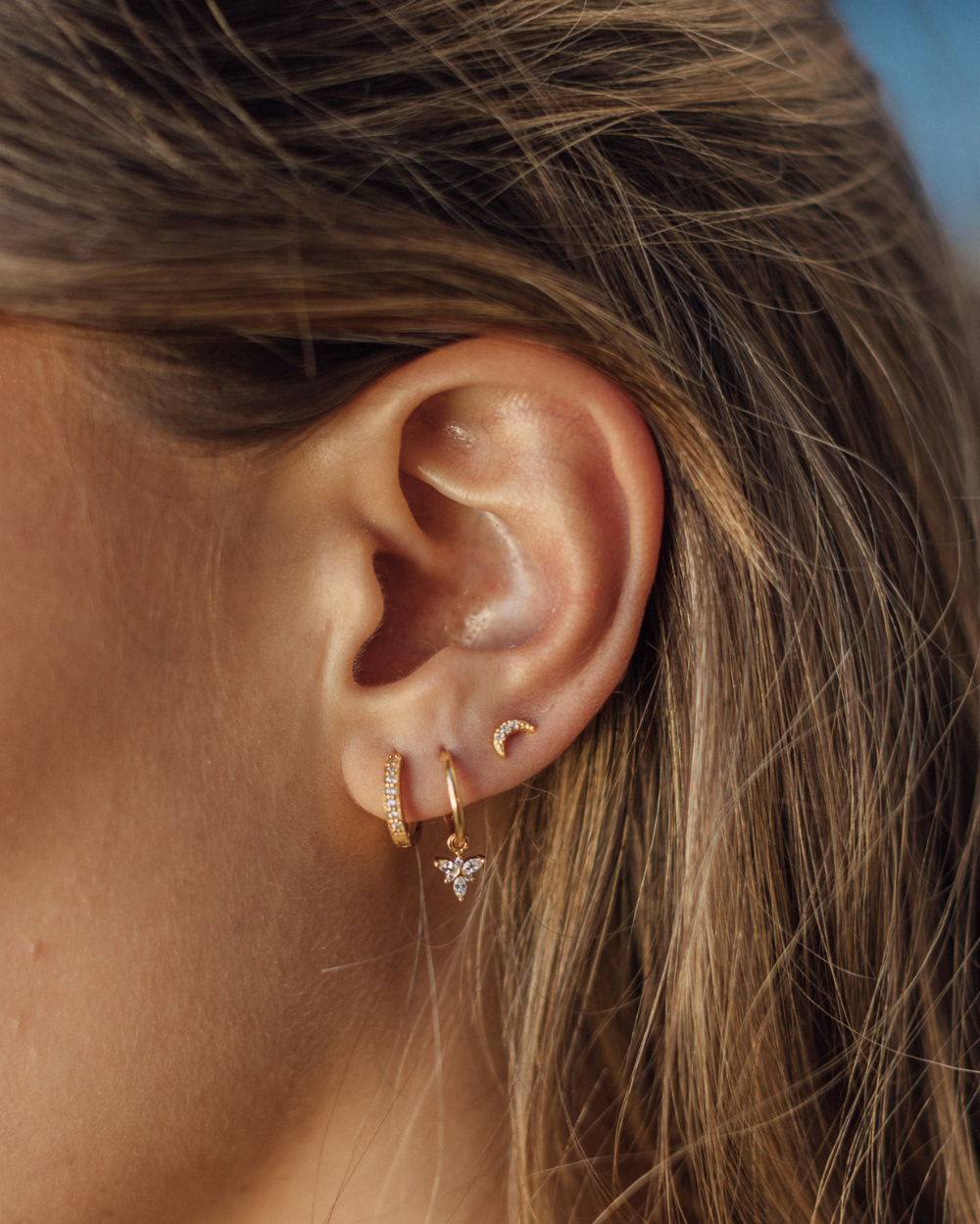 Argollas Jacinta Bañadas en Oro