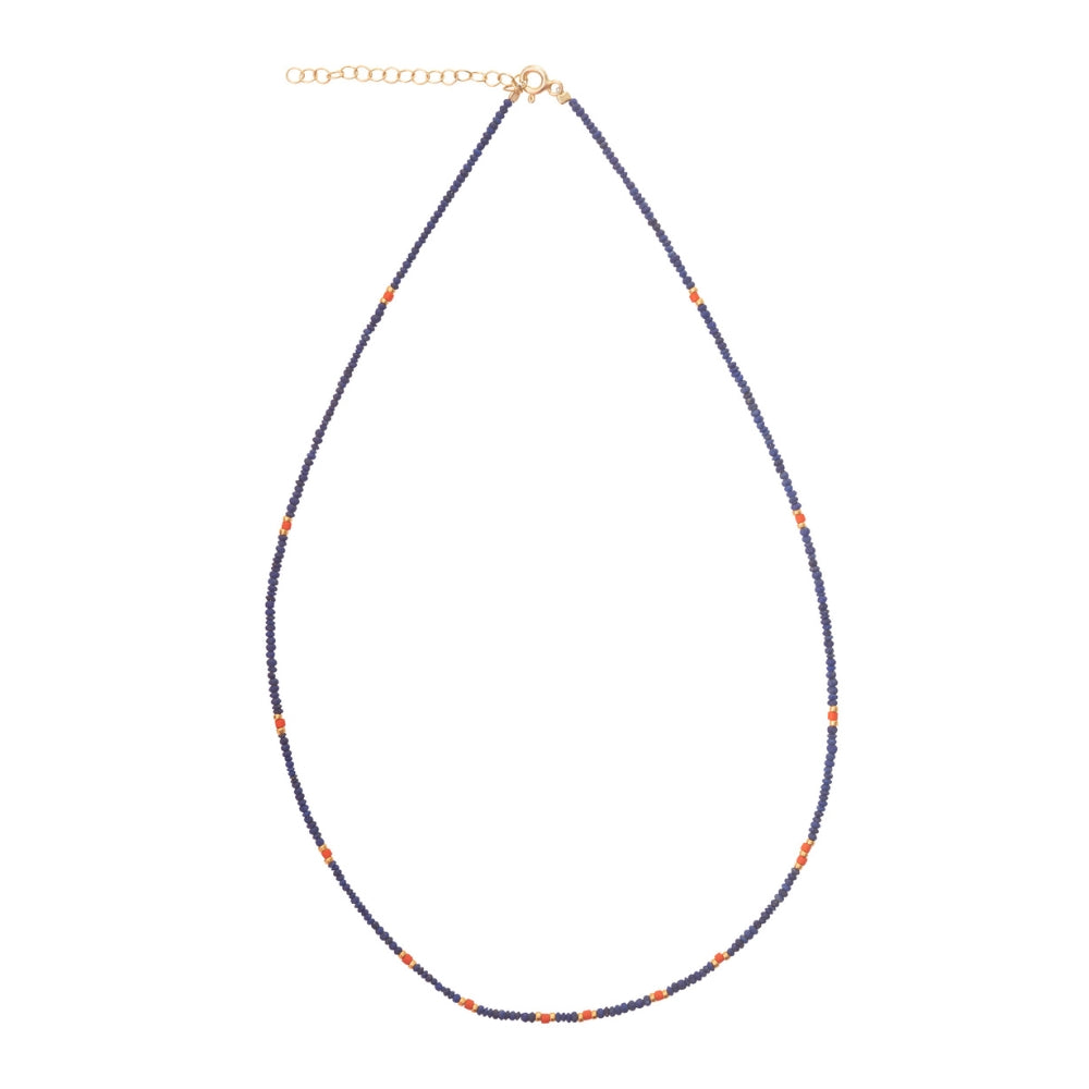 Collar Mini Lapis y Coral - Zazü