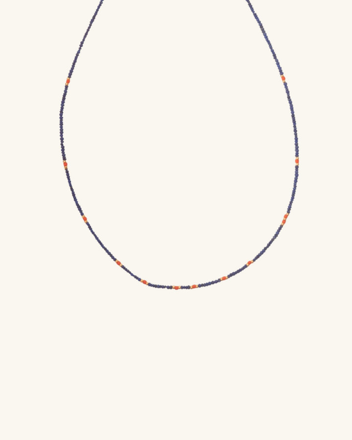 Collar Mini Lapis y Coral - Zazü