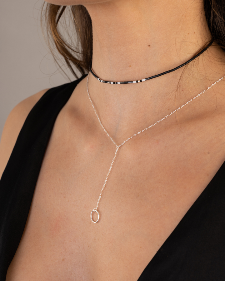 Collar Y con Círculo - Zazü