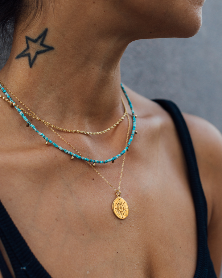 Collar Twist Bañado en Oro - Zazü