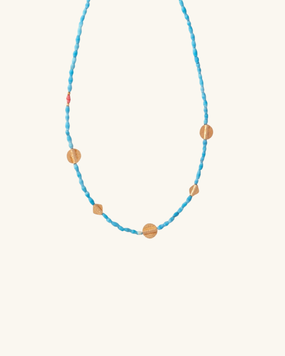 Collar de Turquesa y Coral - Zazü