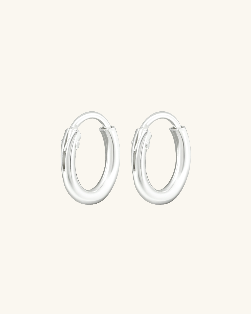 Aros de plata tipo argolla hotsell