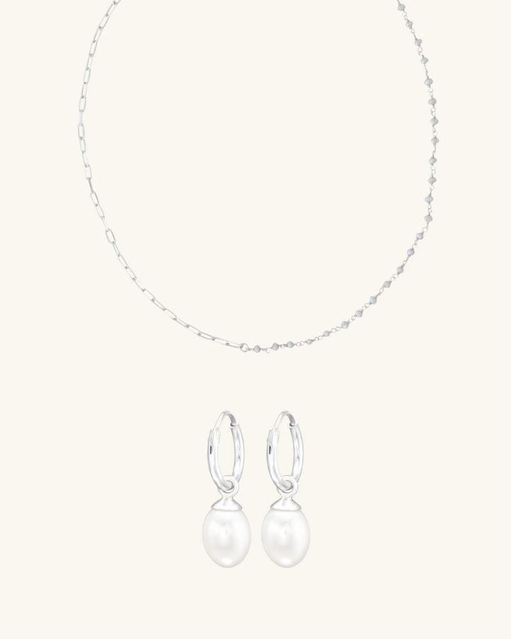 Pack Iki y Argollas Perlita