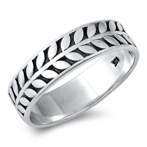 SAMPLE SALE - ANILLO HOJAS 10