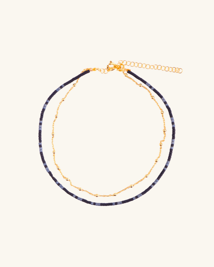 Tobillera Karan con Cadena Bañada en Oro