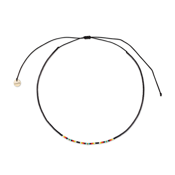 Choker Chenoa con Mostacillas de Plata Bañadas en Oro - Zazü