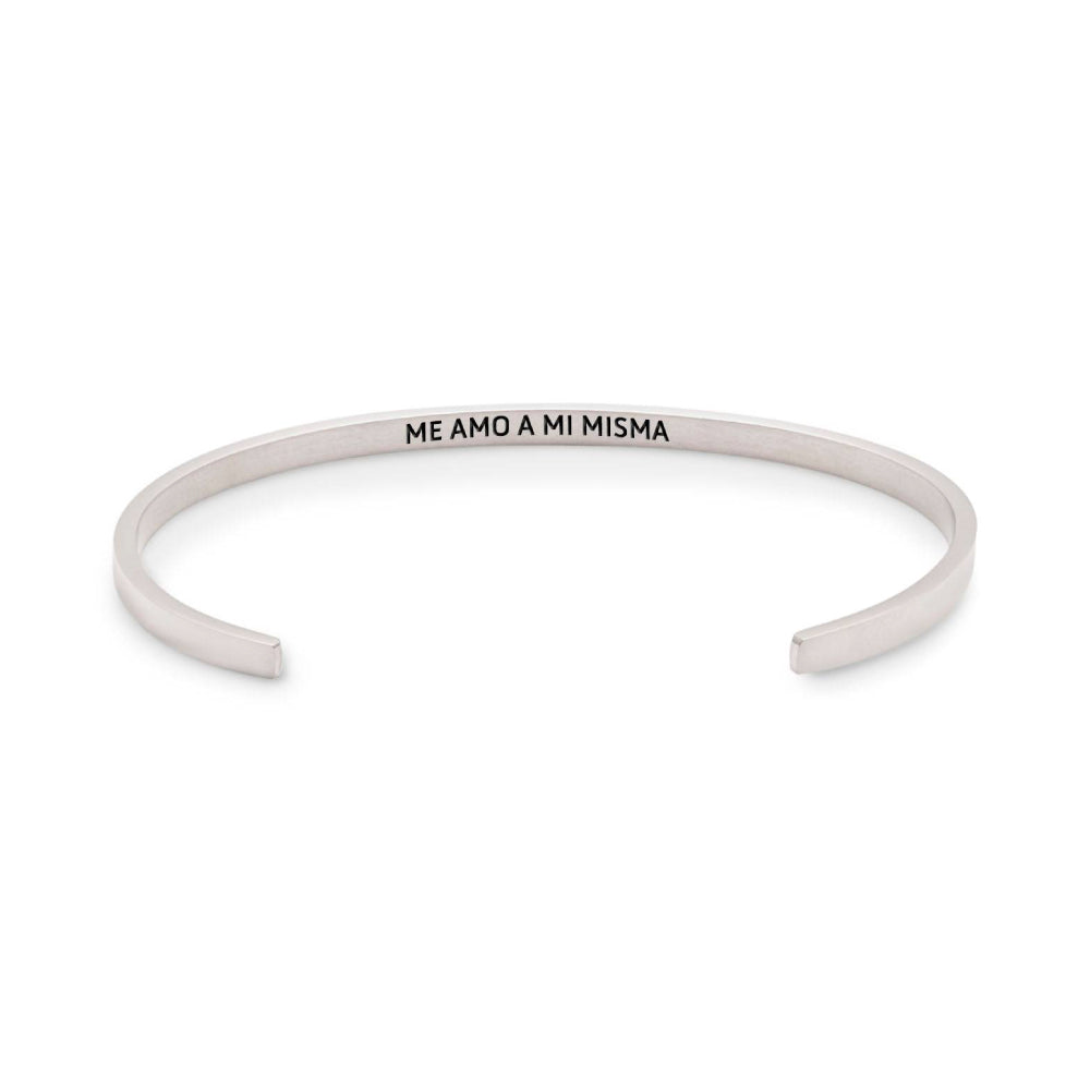 Pulsera Fina de Acero Me Amo a Mi Misma