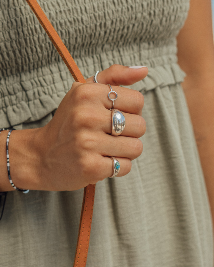 Anillo de Plata Chunky Liso