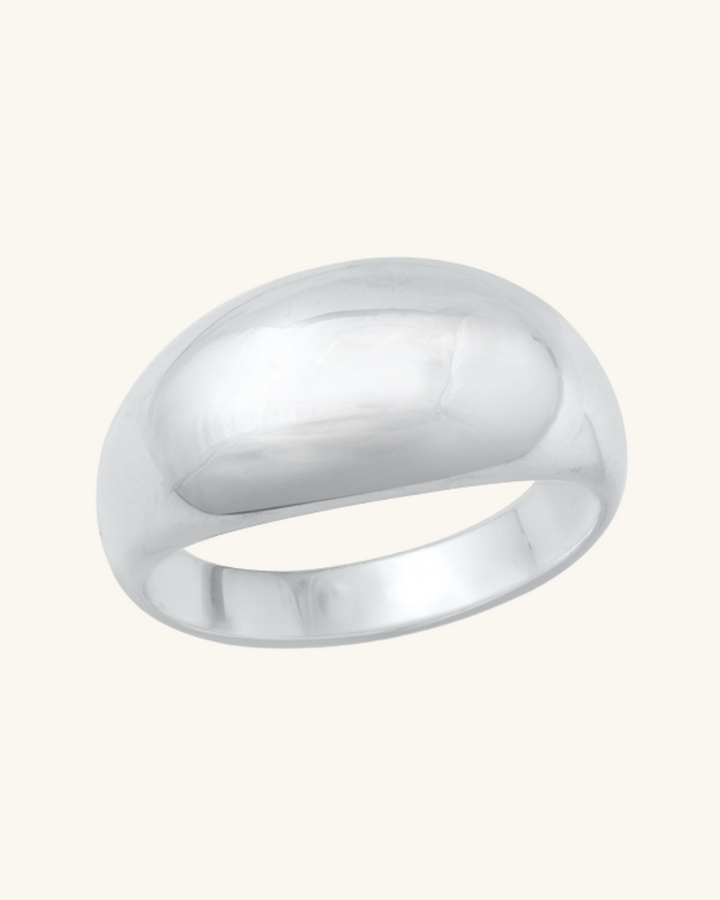 Anillo de Plata Chunky Liso