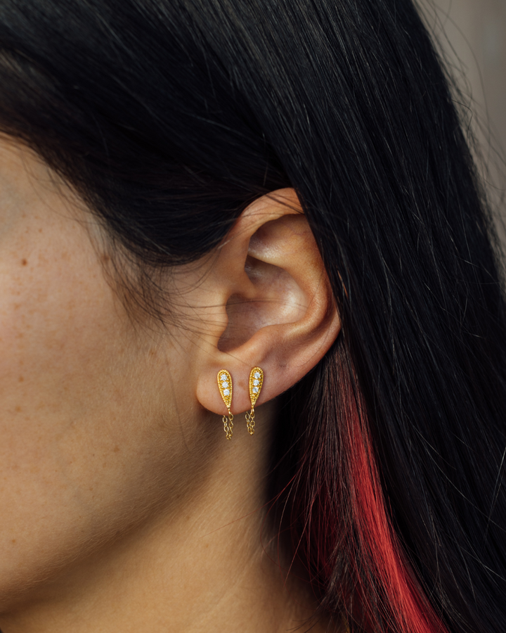 Aros Vintage de Oro - Zazü