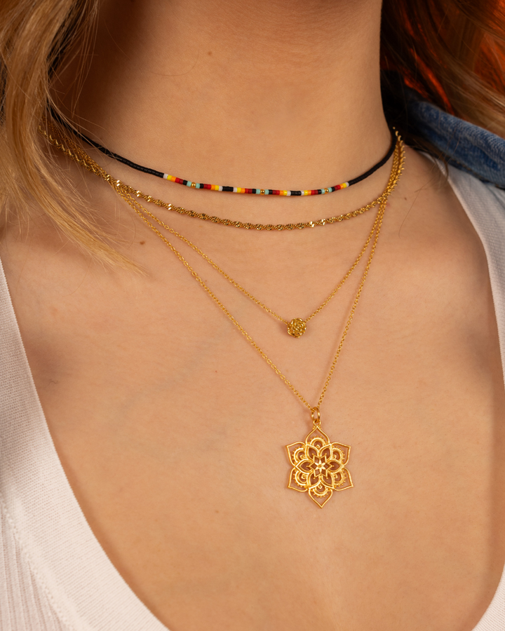 Collar Twist Bañado en Oro - Zazü