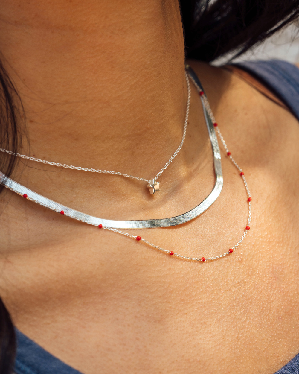 Choker Cinta de Plata