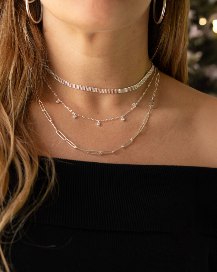 Choker Tejido de Plata - Zazü