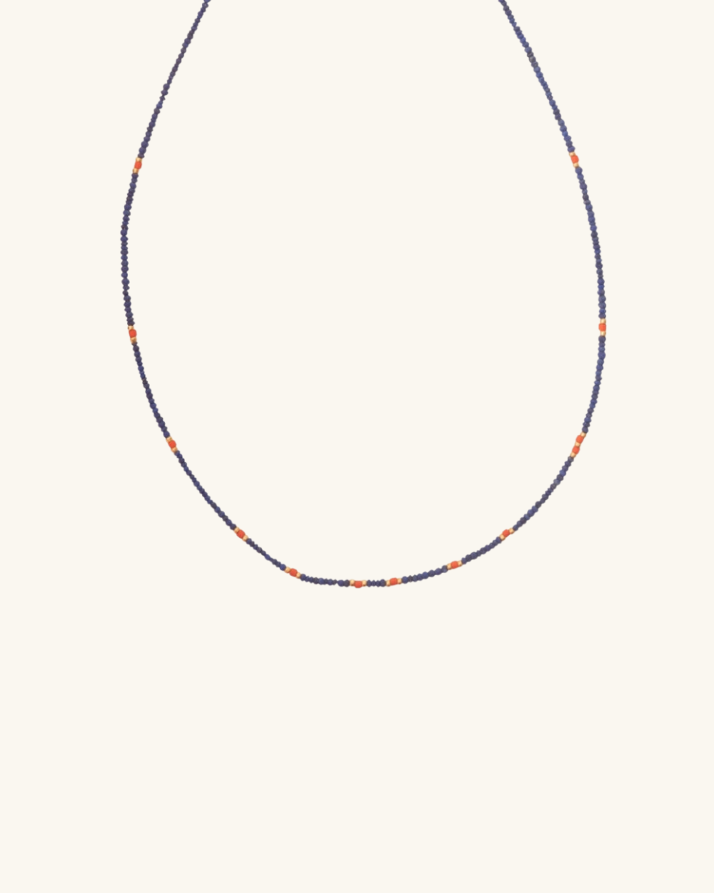 Collar Mini Lapis y Coral - Zazü