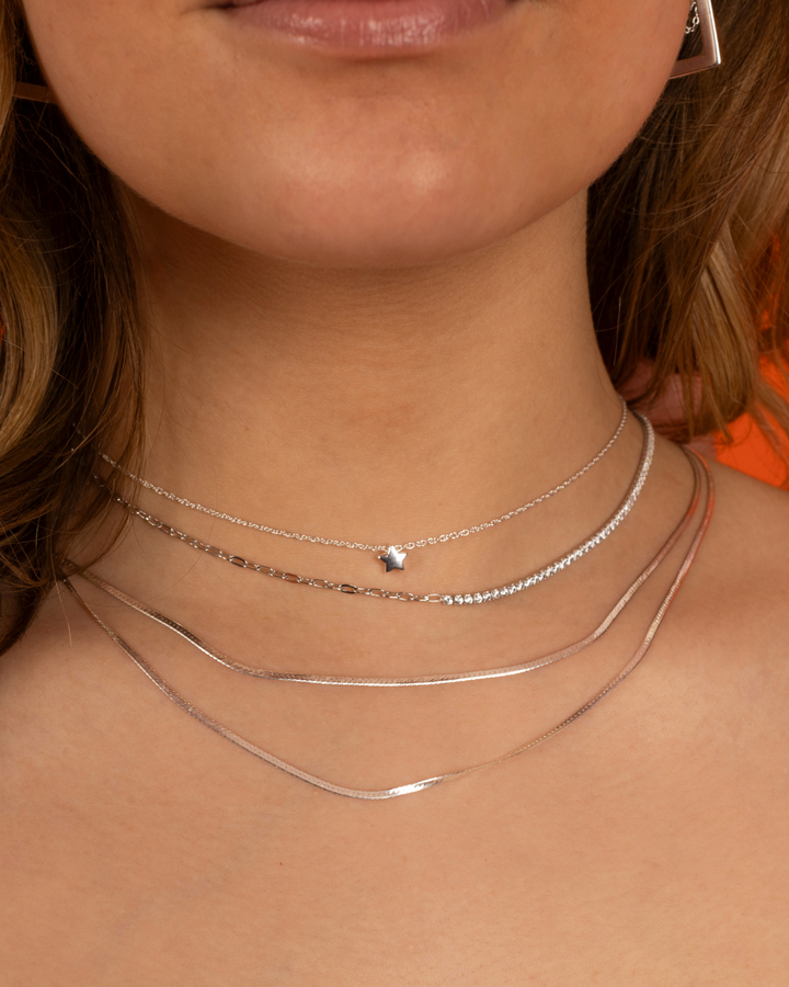 Choker Cinta de Plata