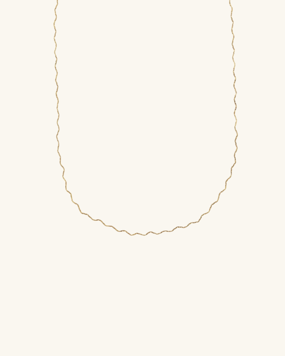 Collar Zig Zag Bañado en Oro - Zazü