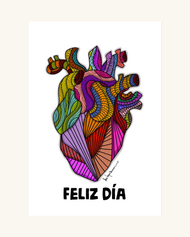 Tarjeta Feliz Día por Hugo Tapia