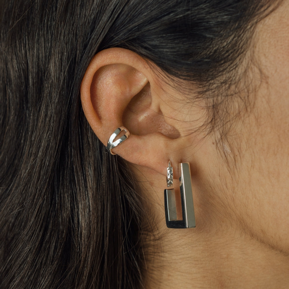 Argollas Cuadradas Anchas β ZazΓΌ