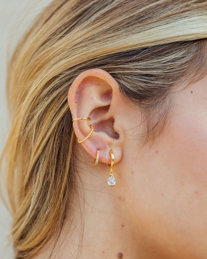 Ear Cuff Eren Bañado en Oro