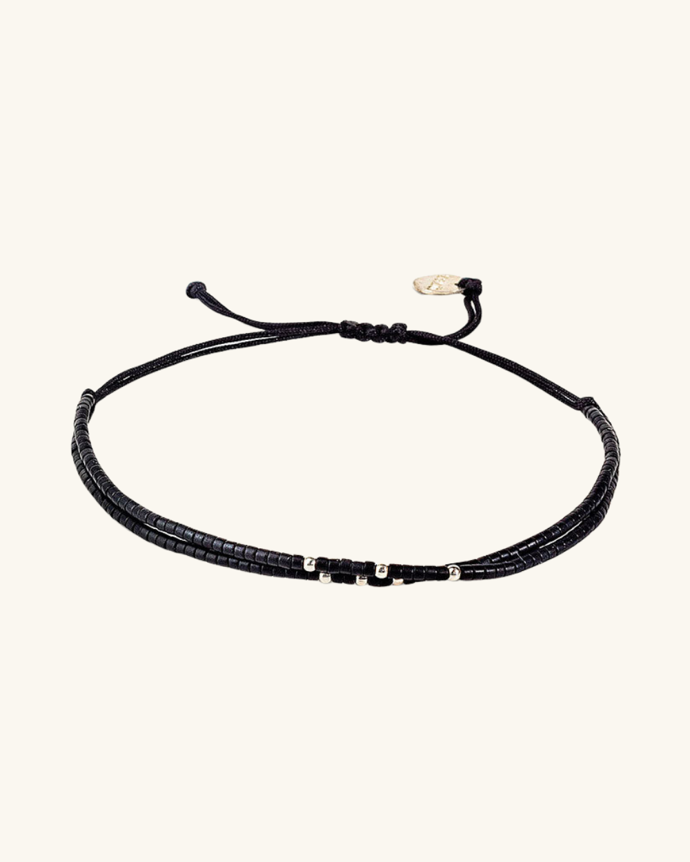 Pulsera Doble Negra