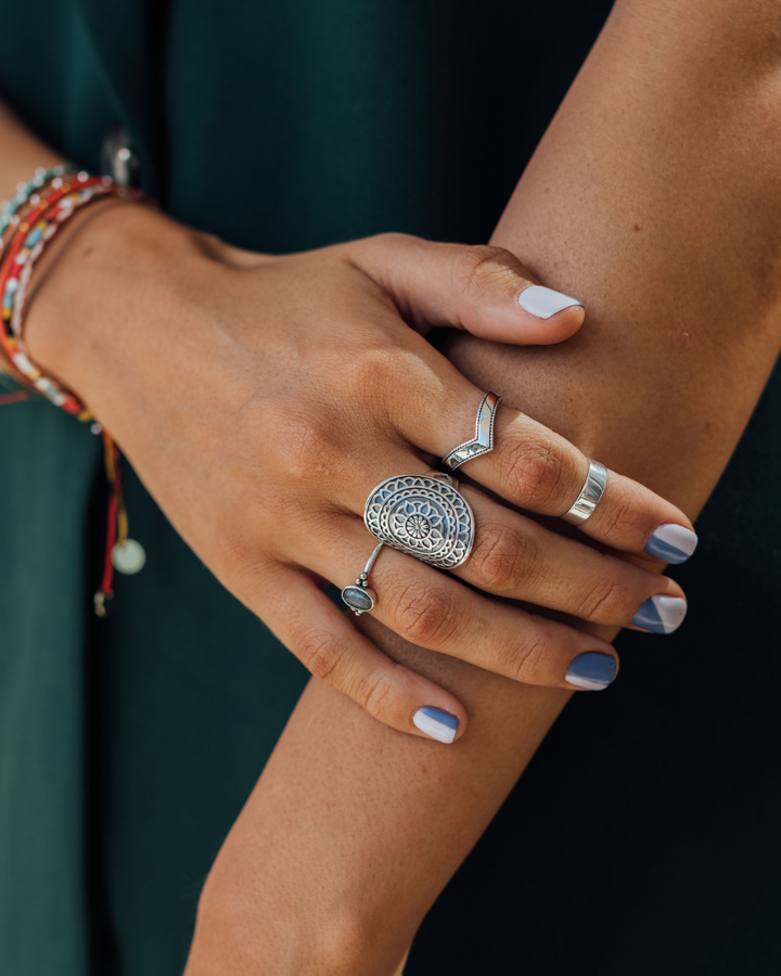 Anillo Mandala Grande