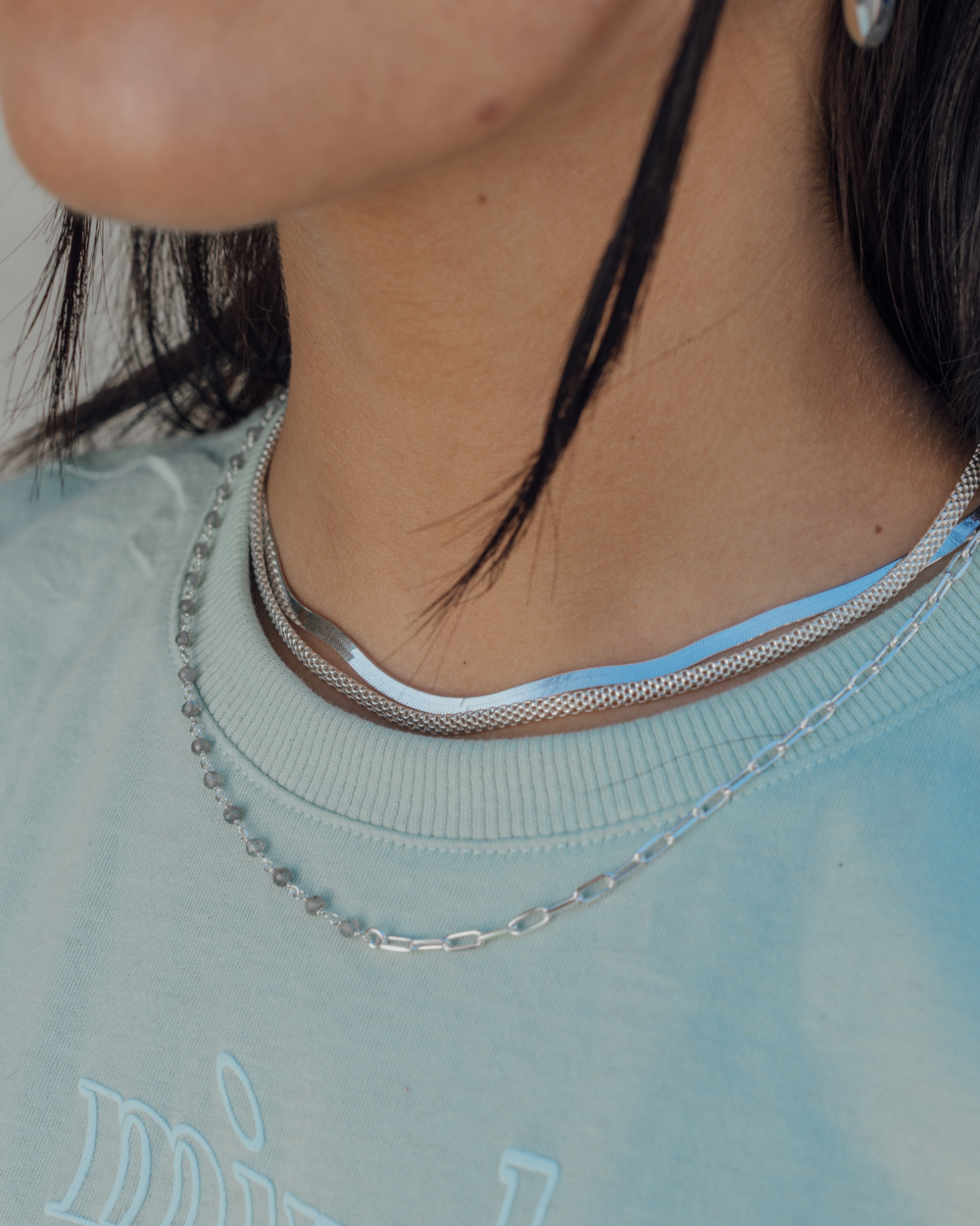 Choker Cinta de Plata