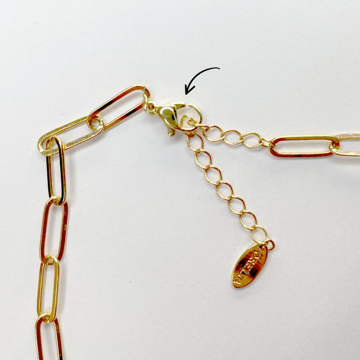 SAMPLE SALE - Collar Eslabones Alargados