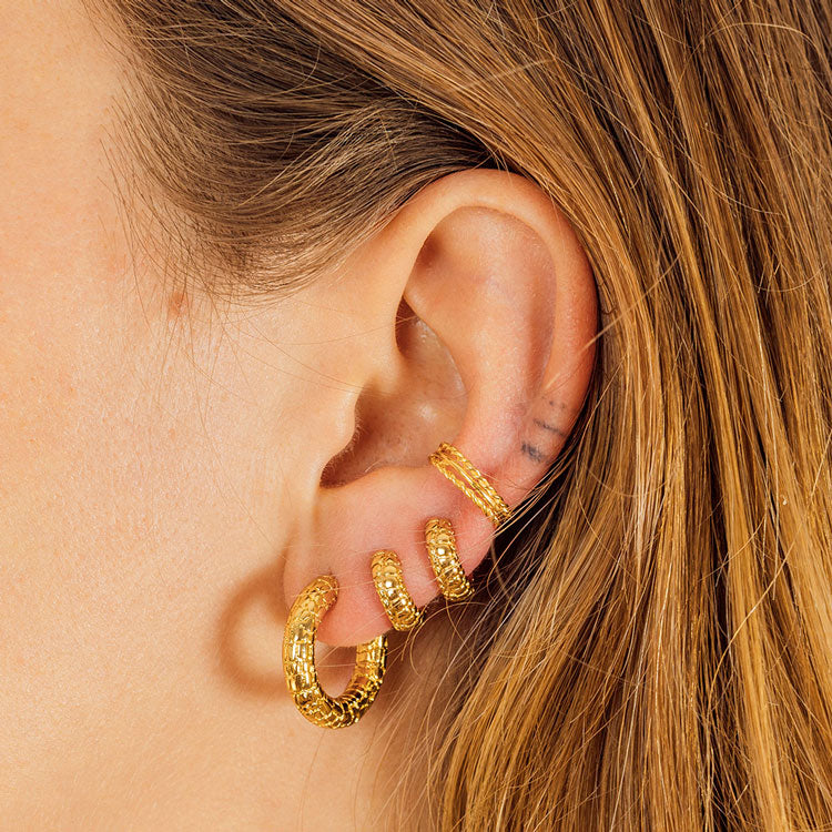 Ear Cuff Ona Bañado en Oro - Zazü