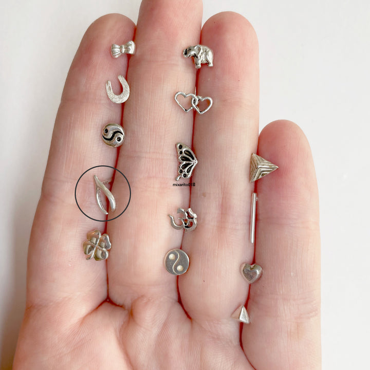 SAMPLE SALE - Aros Mix and Match Plata
