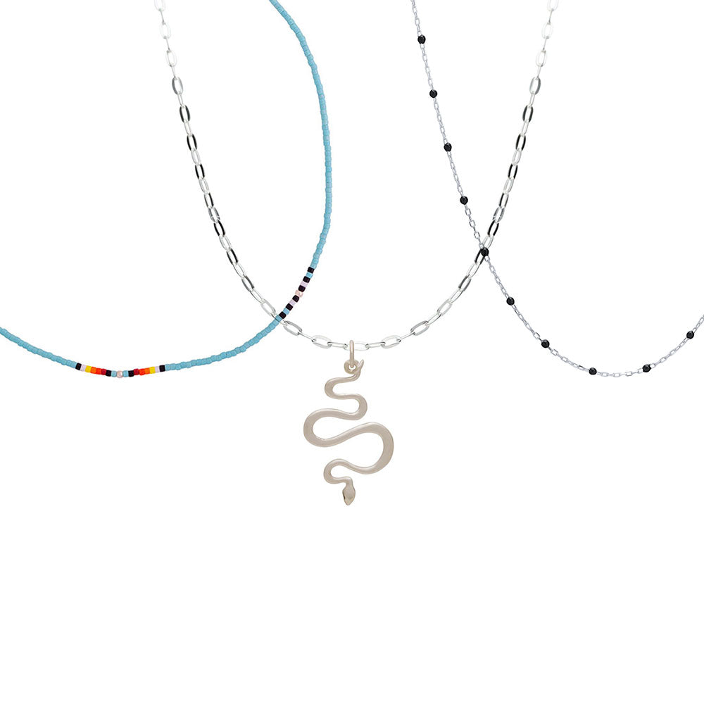 Pack Collares Chenoa Serpiente Tama